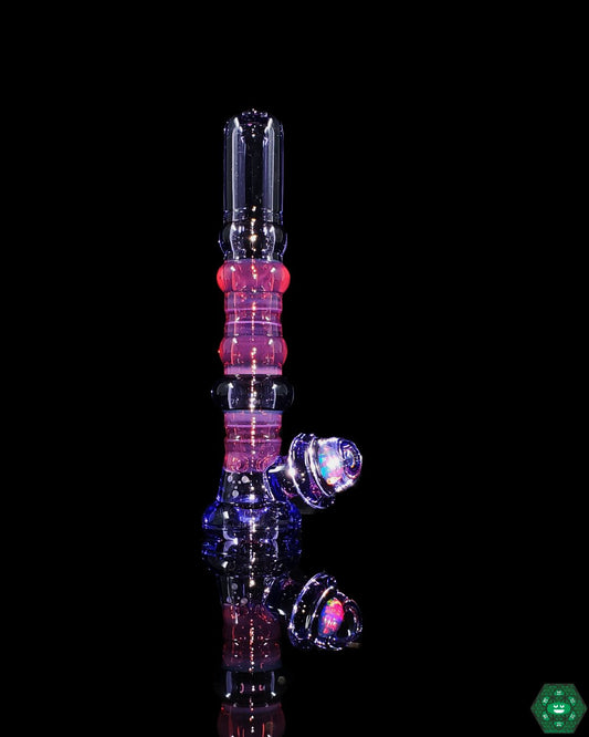 Alex Inwood Onie #10 | Handcrafted Glass Chillum for Optimal Flavor and Exceptional Smoking Experience

