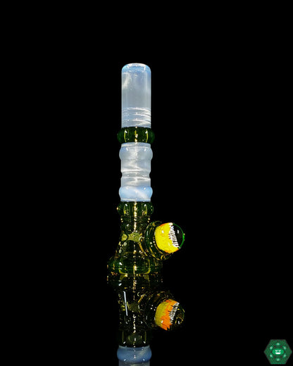 Alex Inwood Onie #11 | Citrine UV Glass with Built-in Screen for Smooth Hits and Unique Incased Millie Design


