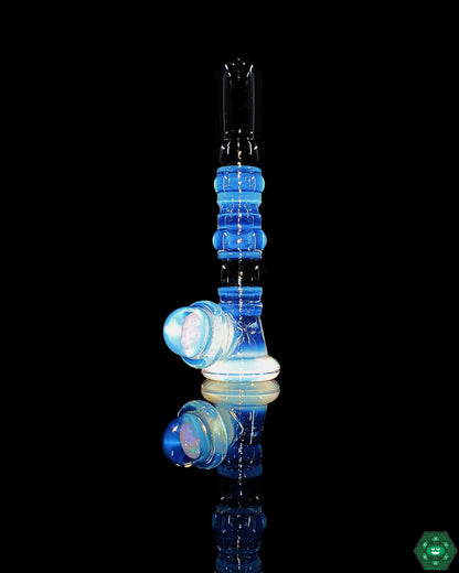 Alex Inwood ONIE 2 Glass Chillum | Artisanal Glass Chillum with Unique Design for Enhanced Airflow and Flavor


