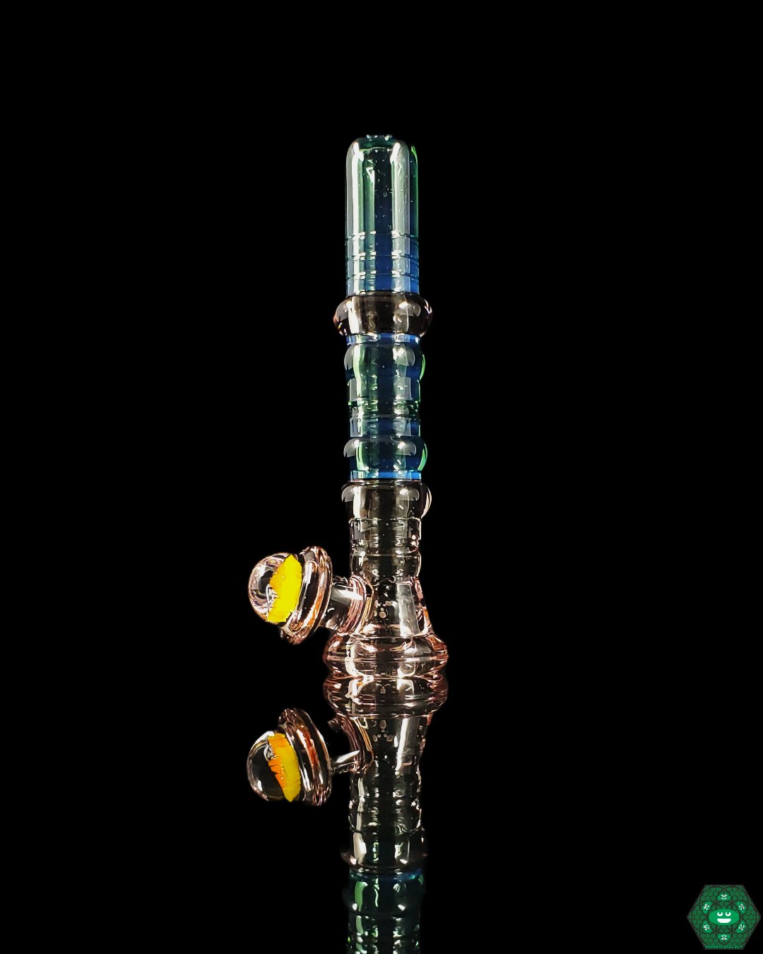 Alex Inwood Onie #4 | Artistic UV Glass with Incased Millie Accent and Built-in Screen for Smooth Hits

