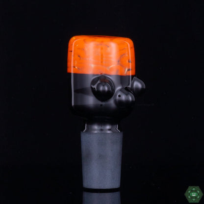 Algae Glass 18mm Slide | Superior Craftsmanship with Vibrant Designs for Smooth Pulls and Enhanced Smoking

