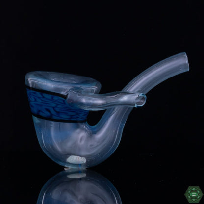 Algae Glass Sherlock (Blue Brain Tech) | Functional and Artistic Handcrafted Glass Piece for Enthusiasts

