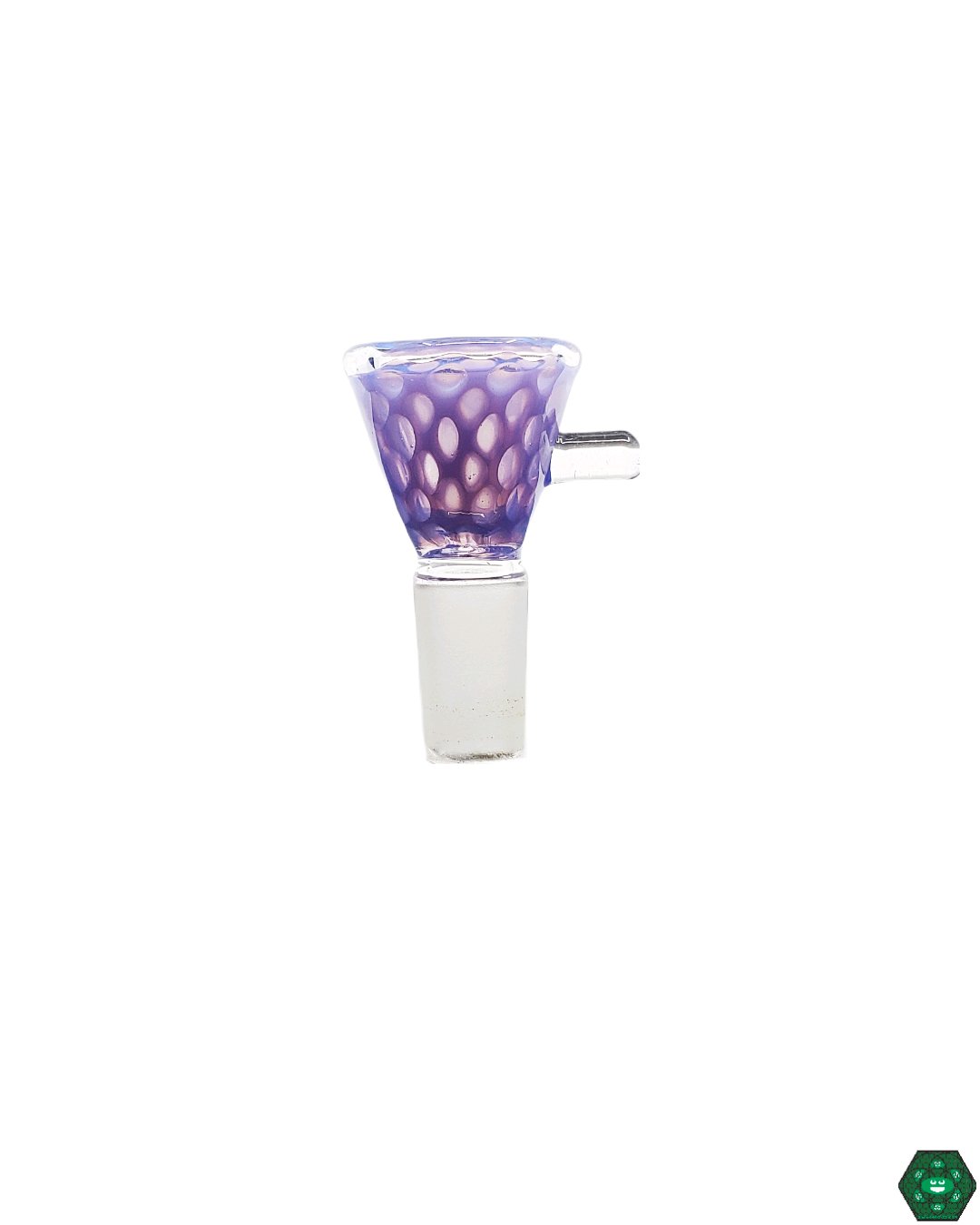 American 14mm Honeycomb Glass Slide | Smooth Filtration and Airflow with Intricate Honeycomb Design

