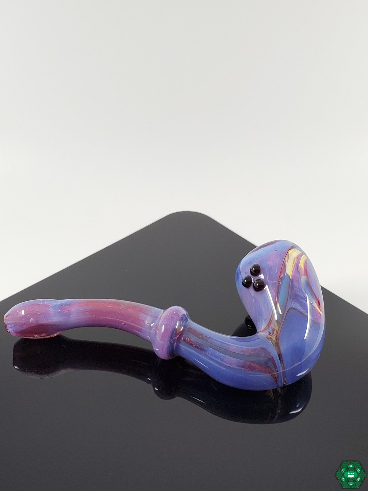 Anthony Rigles Sherlock | High-Quality Glass Sherlock Pipe with Ergonomic Grip and Smooth Airflow for Comfortable Use

