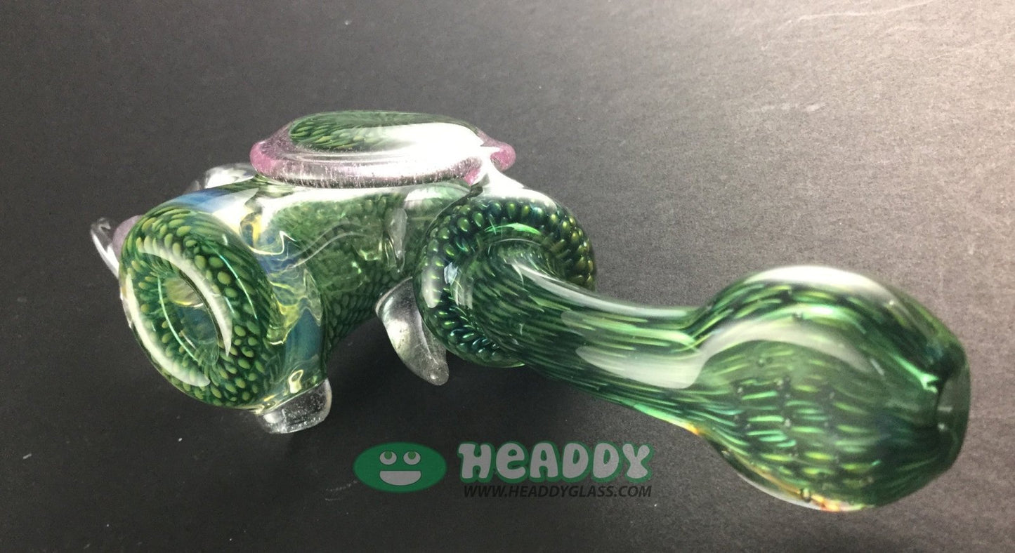 Antony Rigles x Firekist Sherlock | Limited Edition Custom Glass Pipe, Ideal for Collectors and Enthusiasts

