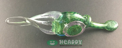 Antony Rigles x Firekist Sherlock | Premium Quality Glass Pipe with Durable Design and Unique Artistic Appeal

