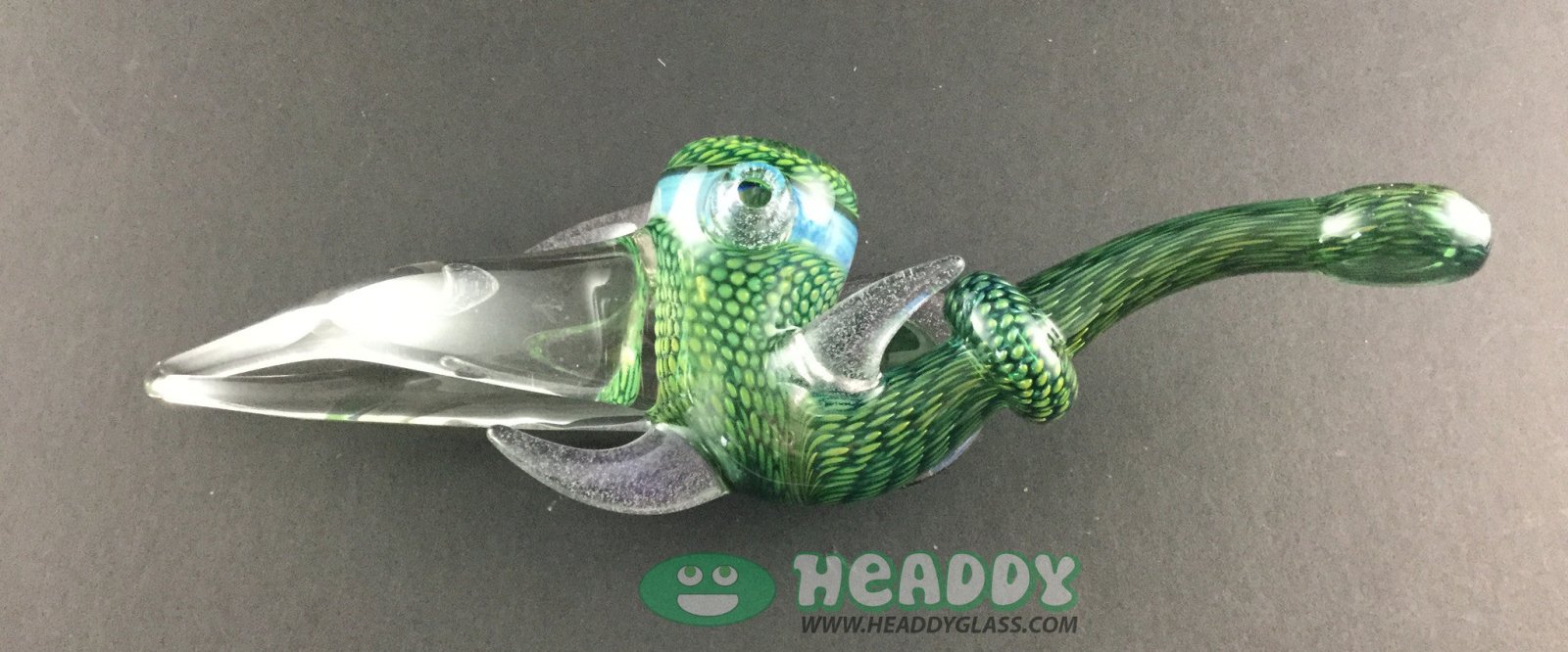 Antony Rigles x Firekist Sherlock | Custom Glass Pipe with Vibrant Colors and Intricate Craftsmanship

