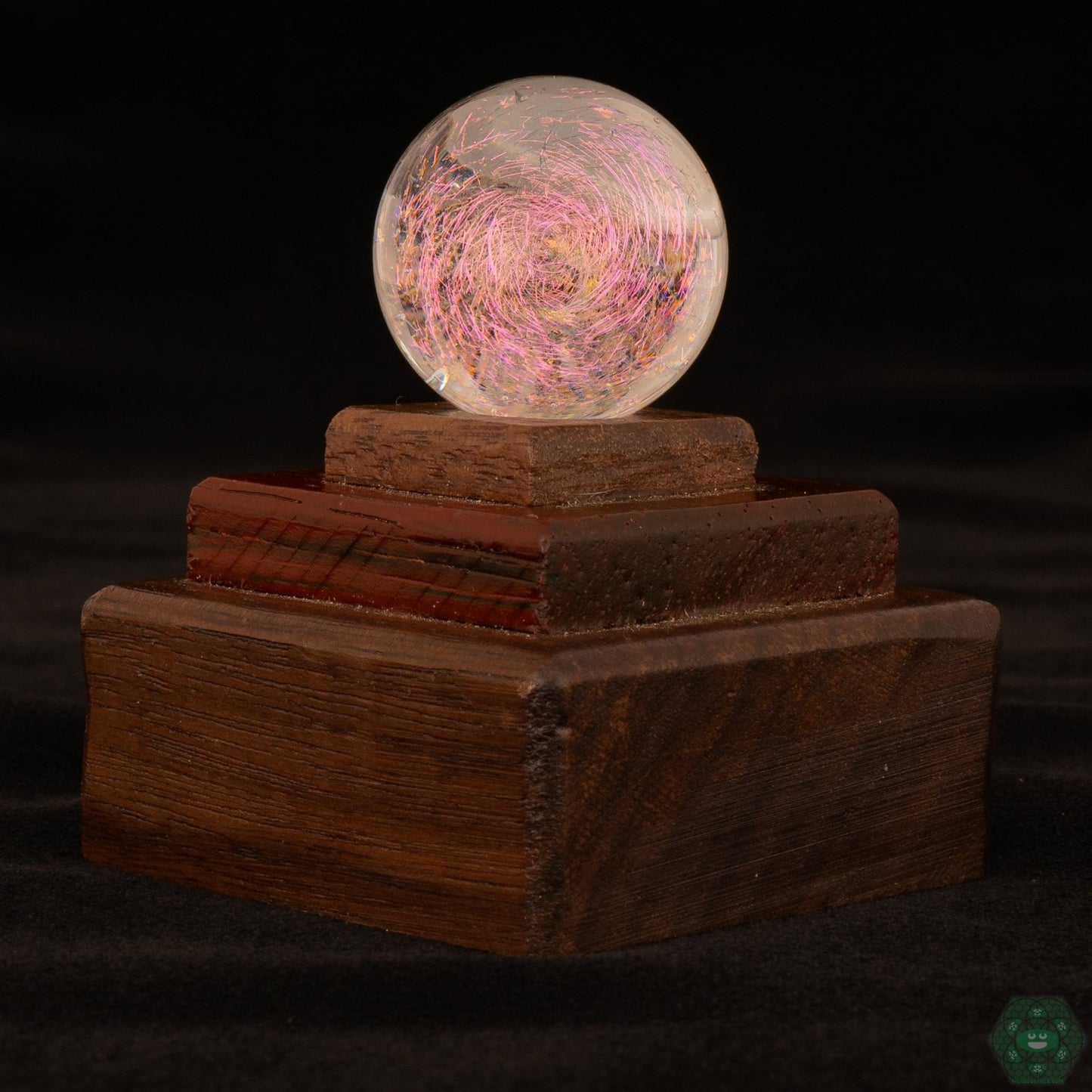 Apple Crisp Glass Spinner Cap | Enriches Vapor Quality and Improves Flavor for Optimal Dabbing

