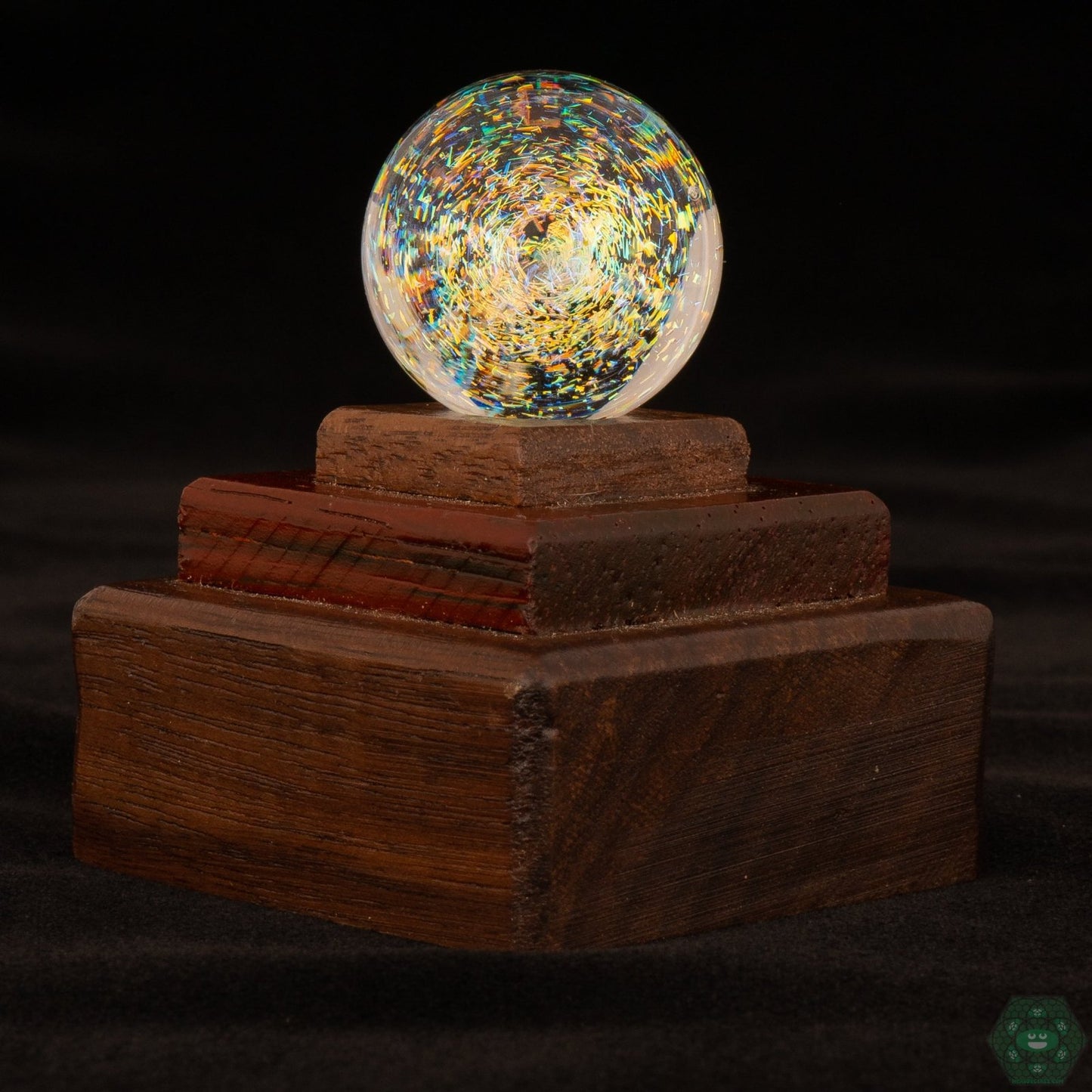 Apple Crisp Glass Spinner Cap | Enriched Vapor Production for a Flavorful Dabbing Experience

