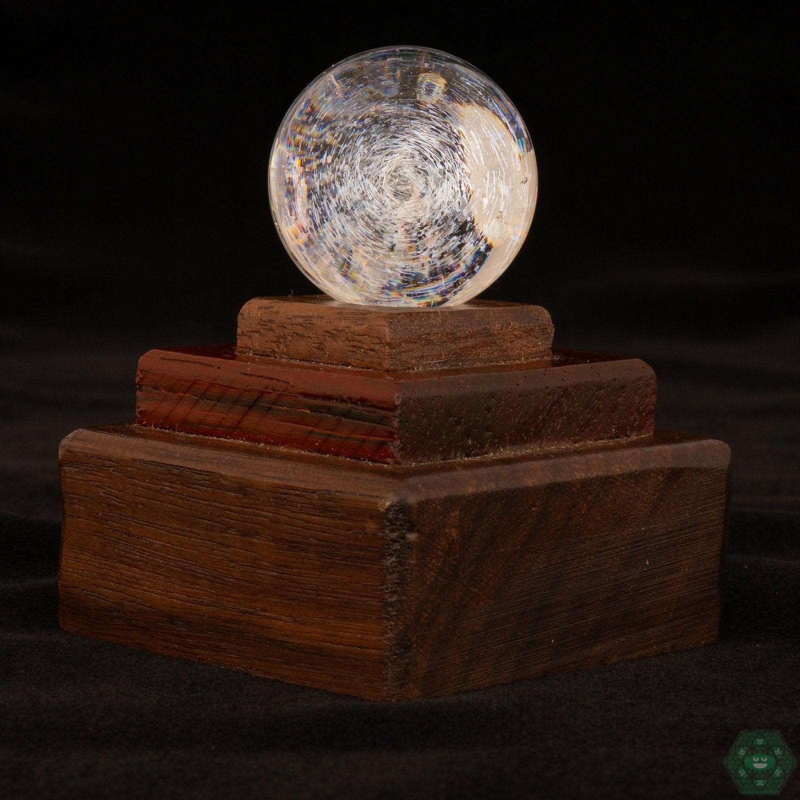 Apple Crisp Glass Spinner Cap | Enhances Flavor and Vapor Quality for the Perfect Dabbing Experience

