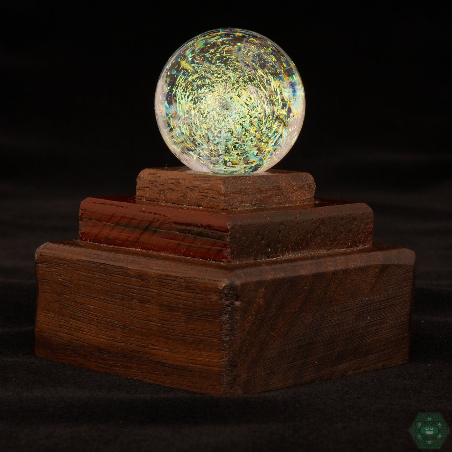 Apple Crisp Glass Spinner Cap | Ideal for Quartz Dab Rigs, Enhances Airflow and Flavor During Dabbing

