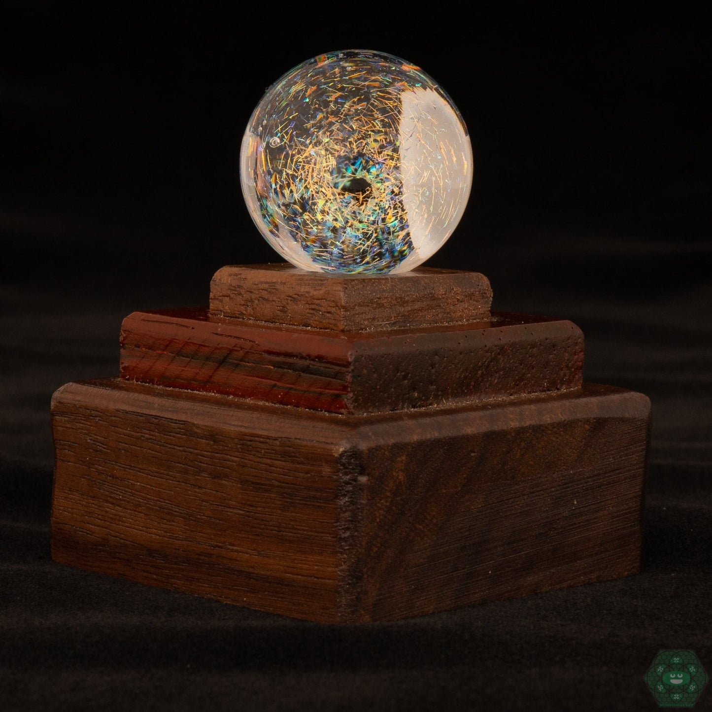 Apple Crisp Glass Spinner Cap | Ensures Smooth Dabbing Pulls with Enhanced Vapor and Flavor Control

