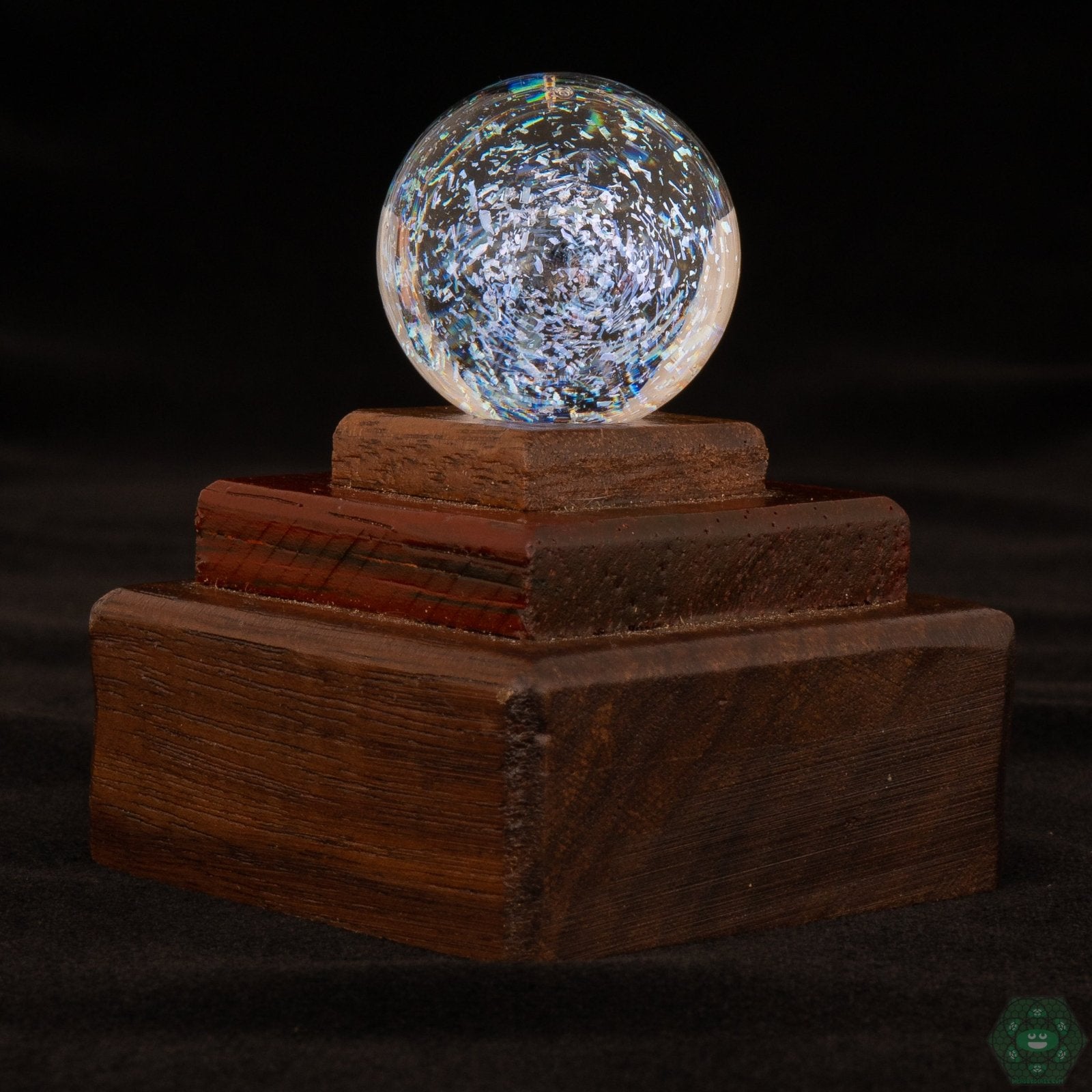 Apple Crisp Glass Spinner Cap | Vapor Enhancement Accessory for Efficient and Flavorful Dabbing

