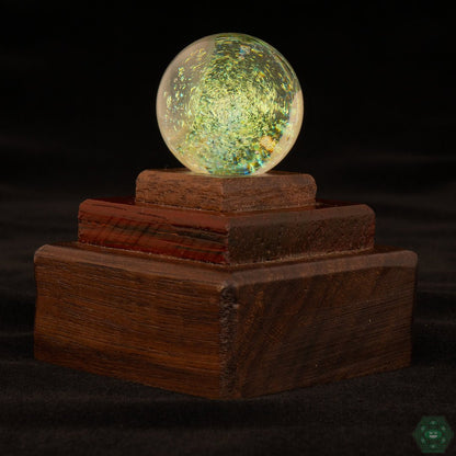 Apple Crisp Glass Spinner Cap | Vapor Enhancement with Smooth Airflow and Flavor Control

