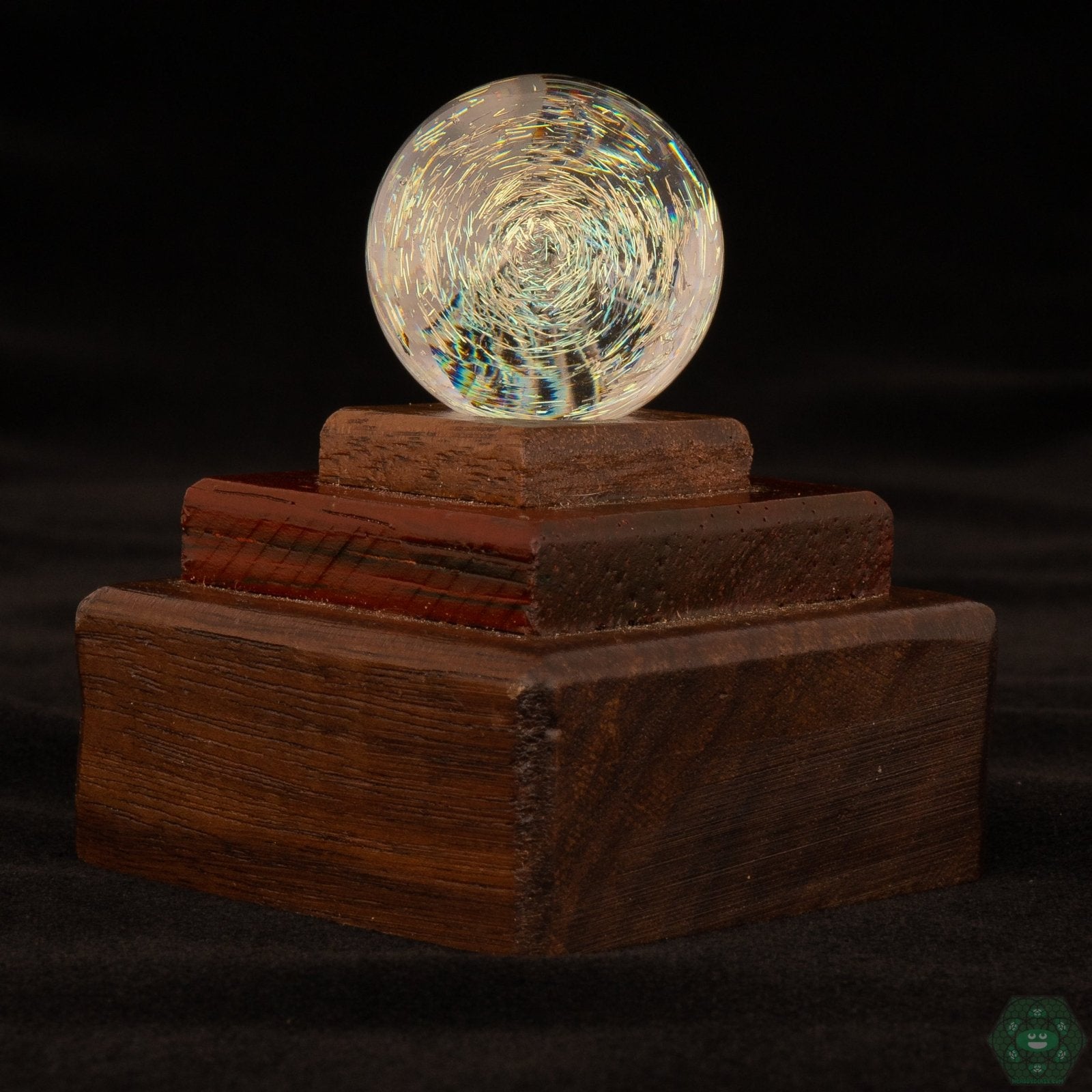 Apple Crisp Spinner Cap | Vivid Color Glass Design with Enhanced Airflow for Maximum Vapor

