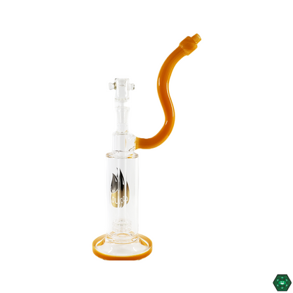 Aqua Works 12” Bent Neck Bubbler | 12-Inch Height with Bent Neck for Easy Handling and Effective Filtration

