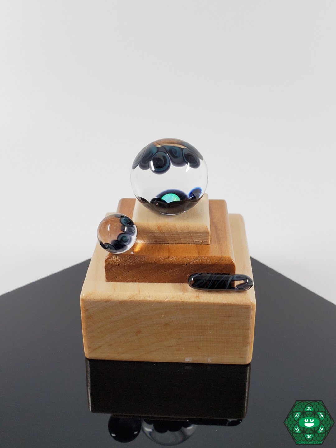 ATH Glass Opal Marble Terp Pills Slurper Set | Improve Dabbing Experience with Terp Valve, Opal Marbles, and Terp Pill

