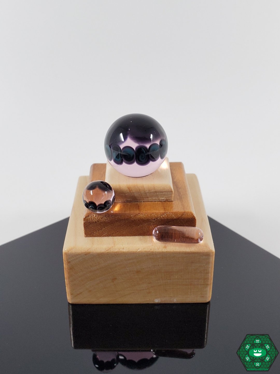 ATH Glass Slurper Set | Durable Glass Components Compatible with Standard Dab Rigs for Smooth Hits

