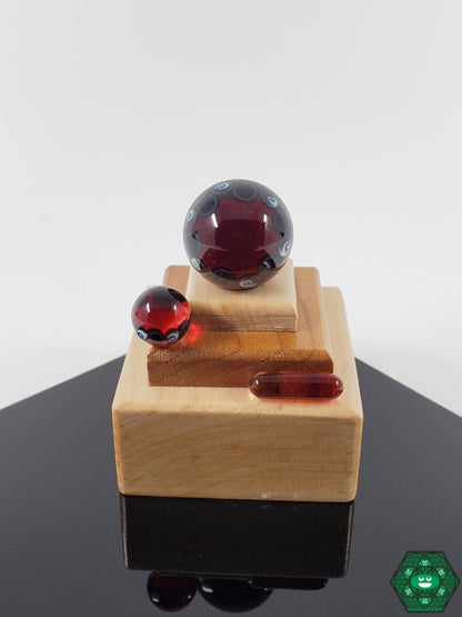 ATH Glass Slurper Set | Easy to Maintain with Durable Glass Design for Long-Lasting Dabbing

