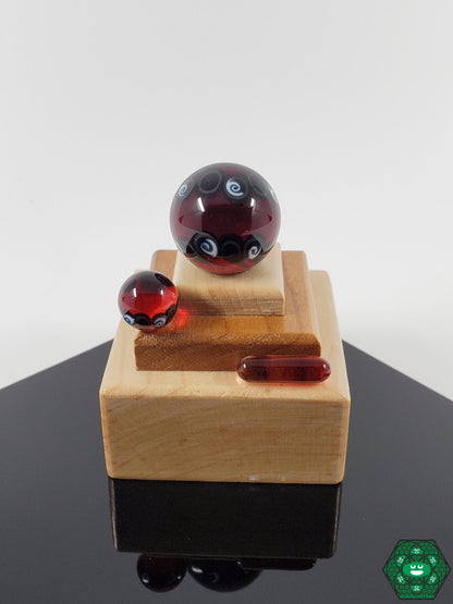 ATH Glass Slurper Set | Quality Glass with Enhanced Flavor and Vapor Control for Optimal Dabbing

