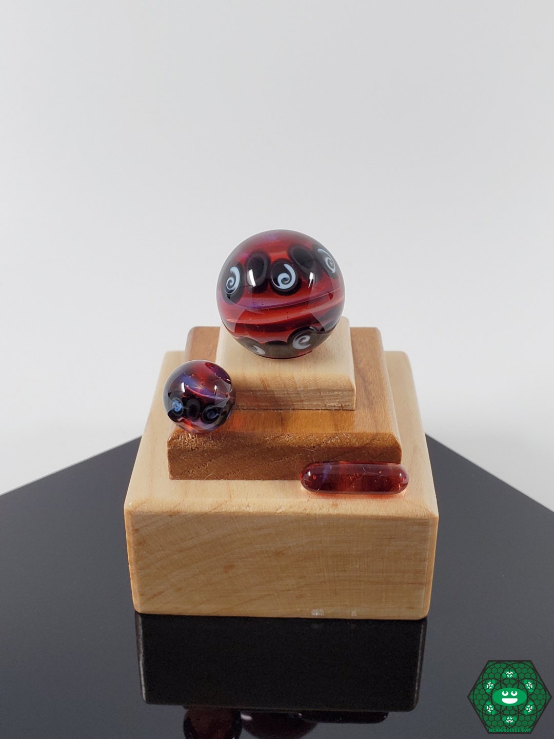 ATH Glass Twisted Slurper Set | Durable Glass with Precision Fit for 20-25mm Quartz Nails and Smooth Dabs

