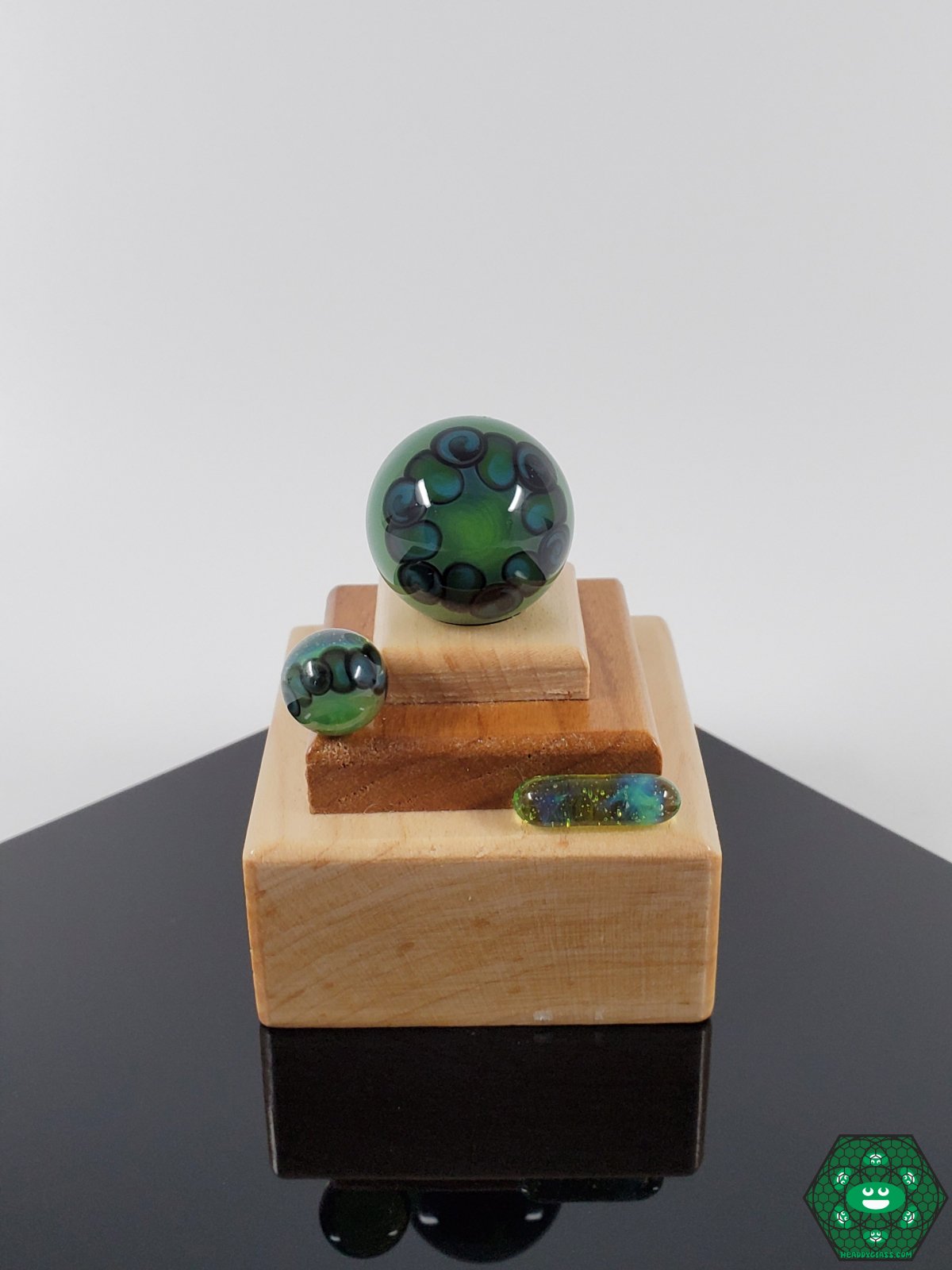 ATH Glass Twisted Slurper Set | Durable Glass with Vapor Enhancement Features for Smooth and Flavorful Dabs

