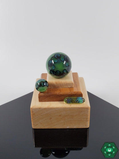 ATH Glass Twisted Slurper Set | Durable Glass with Vapor Enhancement Features for Smooth and Flavorful Dabs

