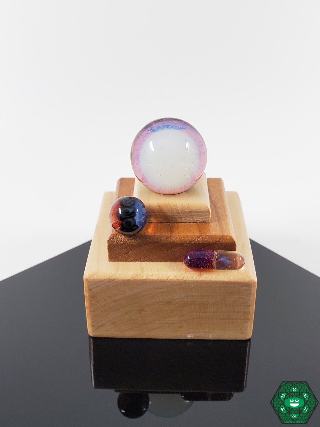 ATH Glass Twisted Slurper Set | Dual-Tone Design for Quartz Bangers, Improving Vapor and Flavor Quality

