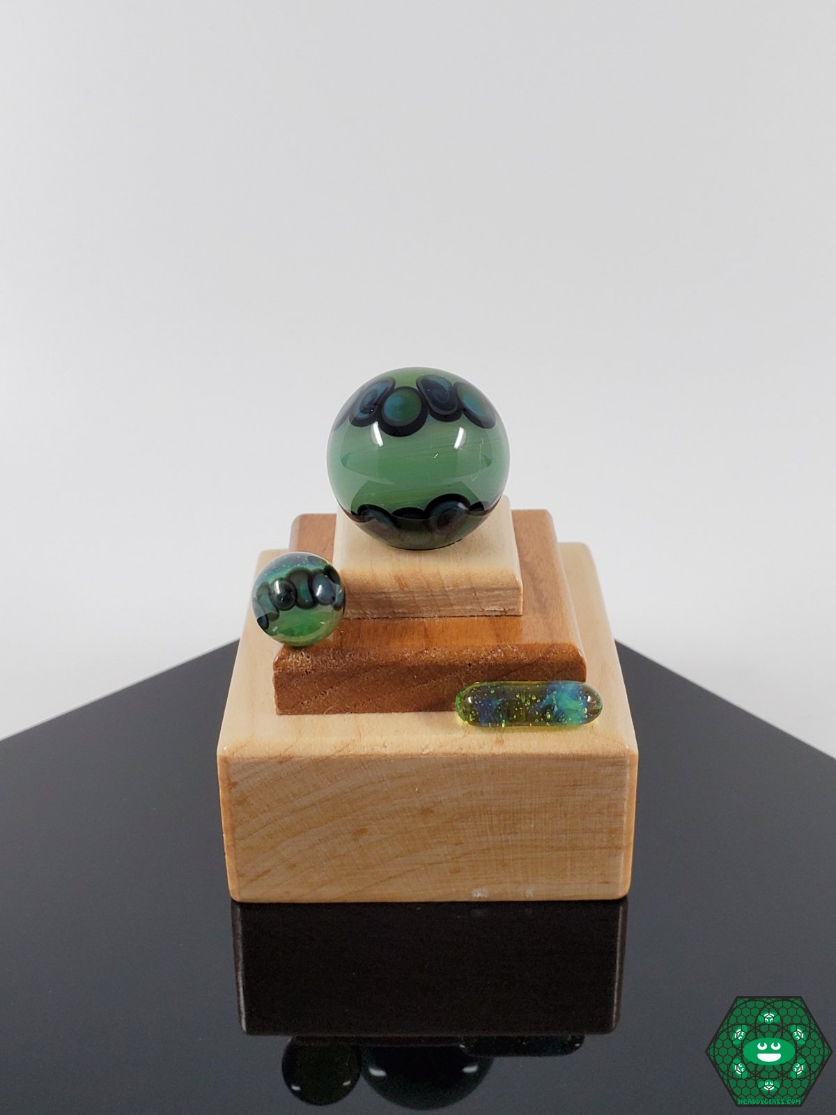 ATH Glass Twisted Slurper Set | High-Quality Glass Design with Precision Fit for Quartz Nails

