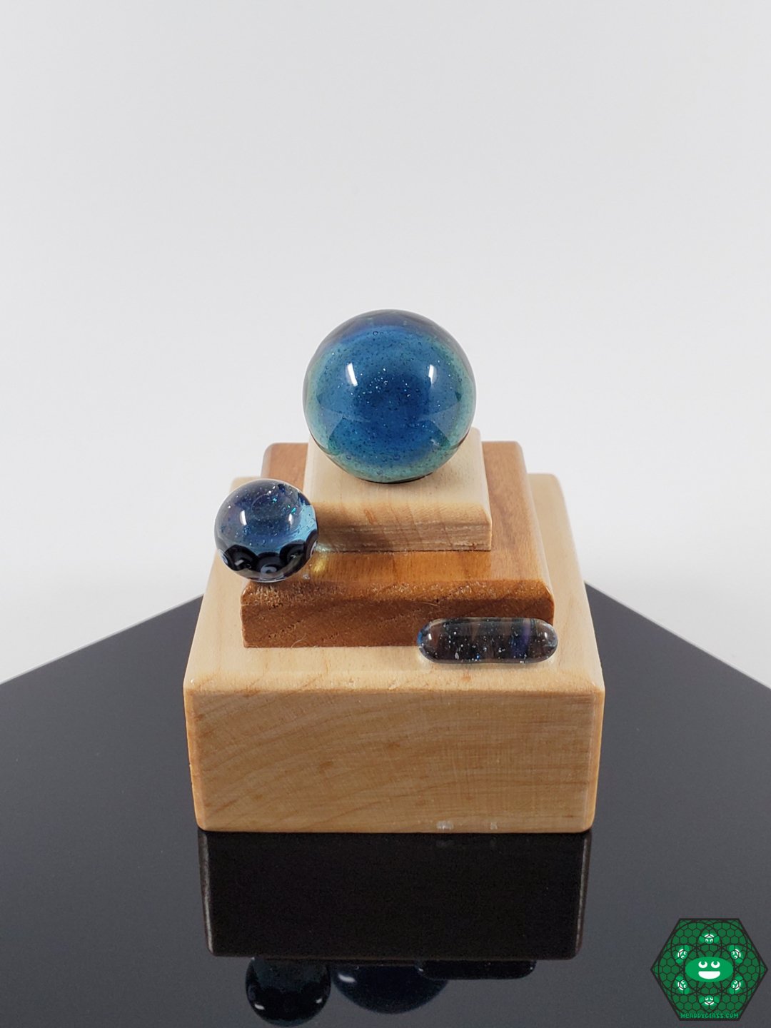 ATH Glass Twisted Slurper Set | Marble and Terp Valve for Enhanced Vapor and Flavor with Quartz Nails

