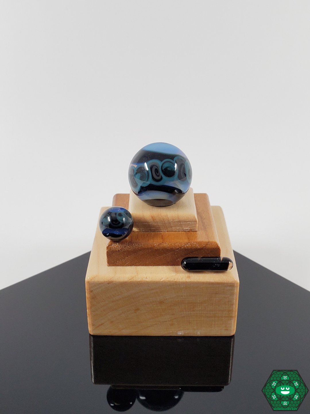 ATH Glass Twisted Slurper Set | Precision Vapor Control with Terp Valve and Marble for Better Dabbing

