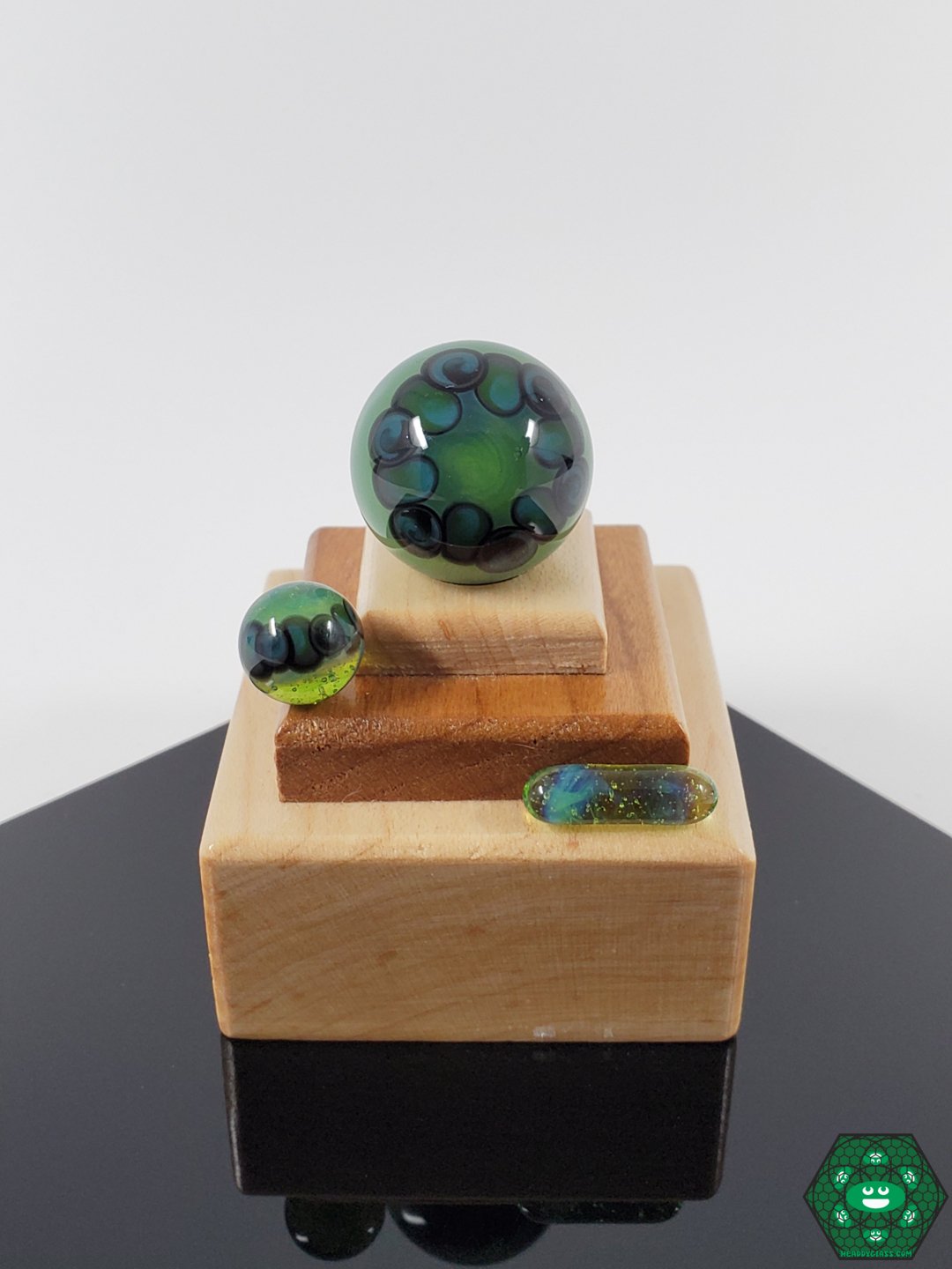 ATH Glass Twisted Slurper Set | Terp Valve and Vivid Design for Enhanced Dabbing and Vapor Control

