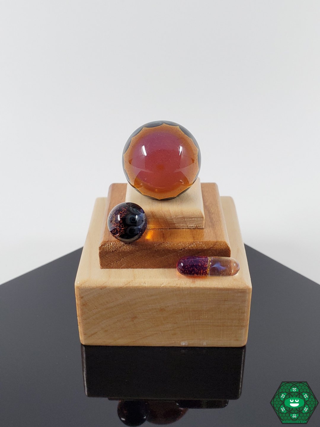 ATH Glass Twisted Slurper Set | Unique Visual Appeal with Precision Fit for 20-25mm Quartz Nails

