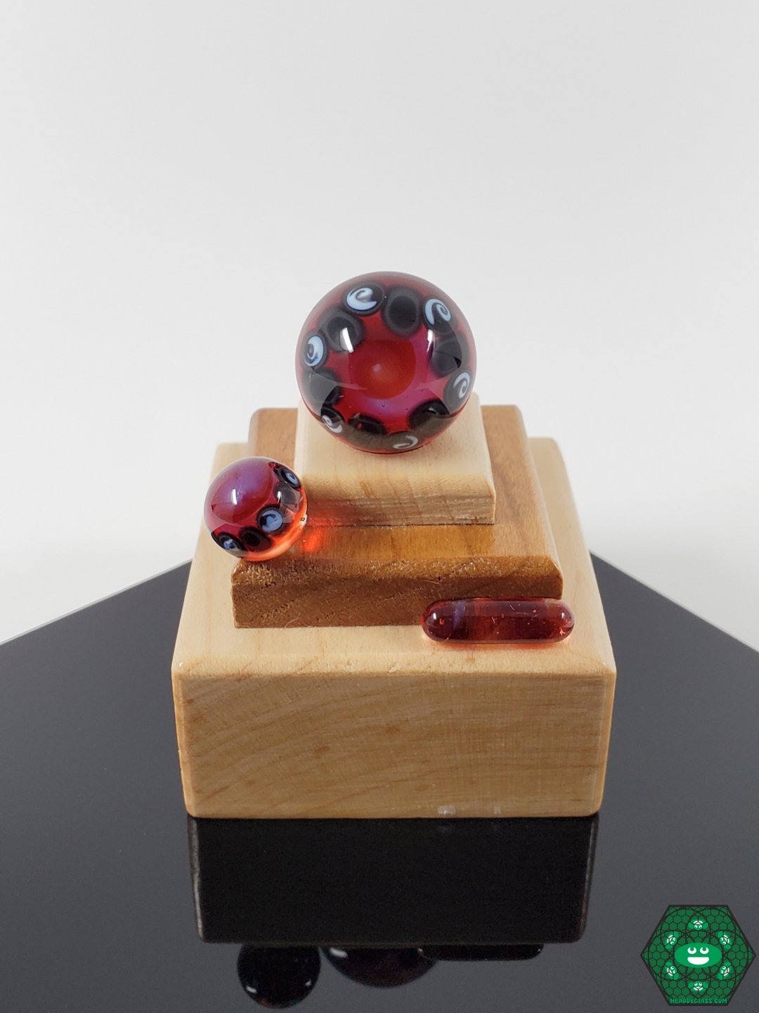 ATH Glass Twisted Slurper Set | Vivid Colors and Perfect Fit for 20-25mm Quartz Nails.

