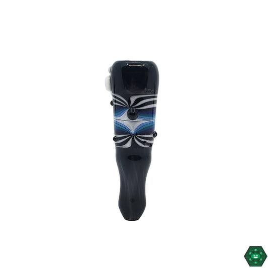 B Murphy Onie | Artistic Handcrafted Glass Chillum with Sleek Design for Efficient Smoking Sessions

