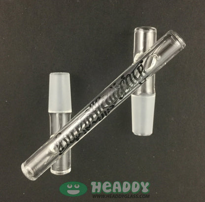 Borosyndicate 14mm Male to 14mm Male Drop Down Adapter | Enhanced Heat Protection and Added Space for Rig and Accessory Compatibility

