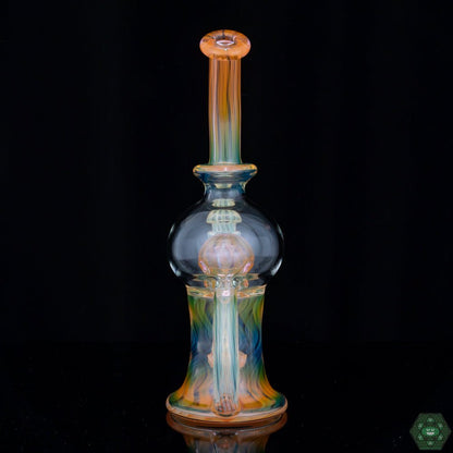 Brain Tech Glass Bubbler: The intricate brain tech designs on this bubbler add a unique and captivating element.