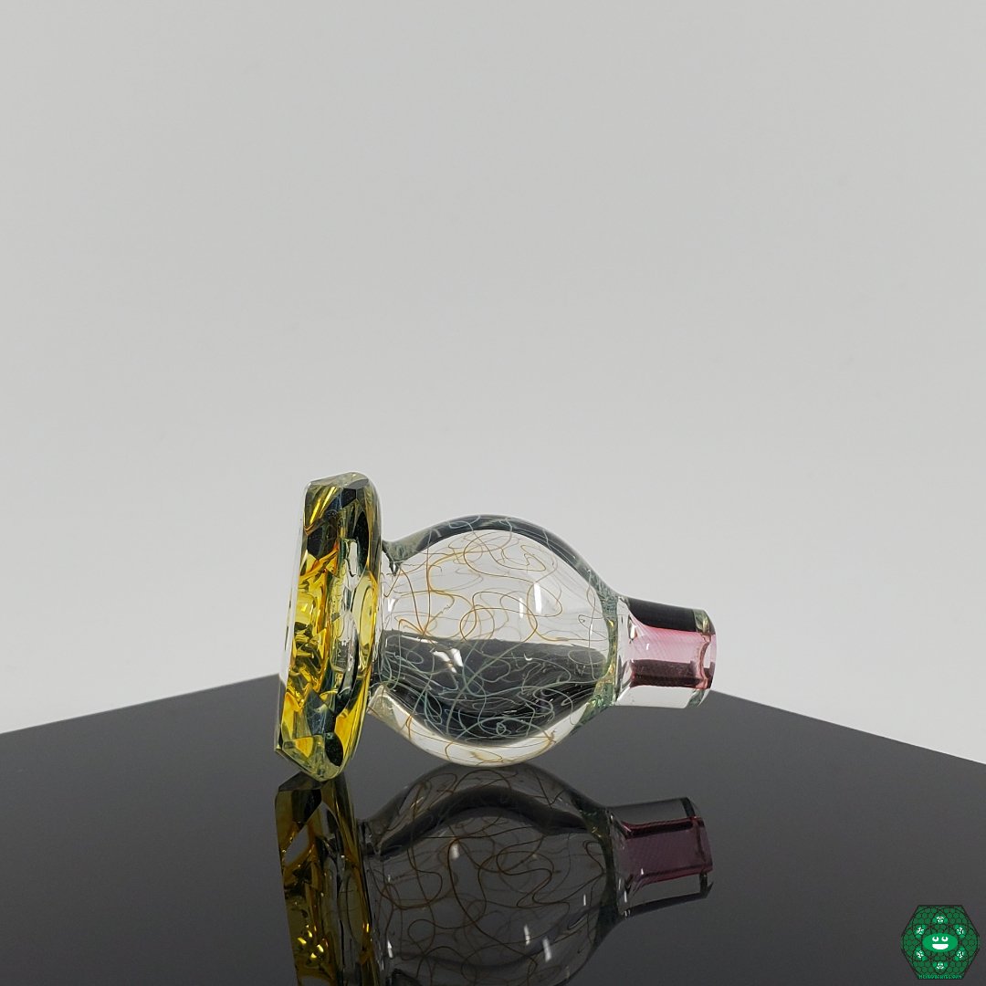 Brick Glass Bubble Carb Cap, a premium dabbing accessory designed for smooth airflow and control