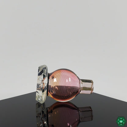 Brick Glass Bubble Dab Cap, providing smooth airflow and an even dabbing experience.