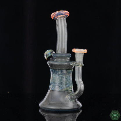 Brick Glass Siriusly Mini Tube, a compact and premium glass smoking piece with a sleek clear design.