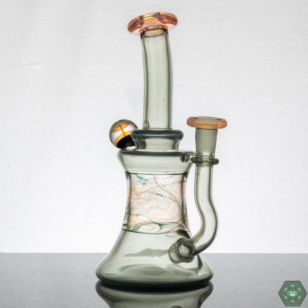 Brick Glass Siriusly Mini Tube, made with durable clear glass for smooth functionality.