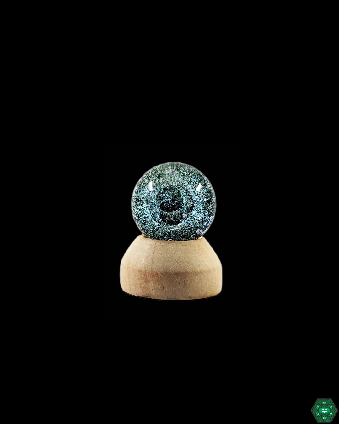 BSG 22mm Dichroic Glass Marbles, designed to shift colors and add a striking effect to any glass setup.