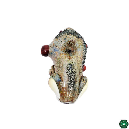  Casto Glass Dry Pipe featuring a unique design and enhanced airflow for a balanced, smooth smoking experience.