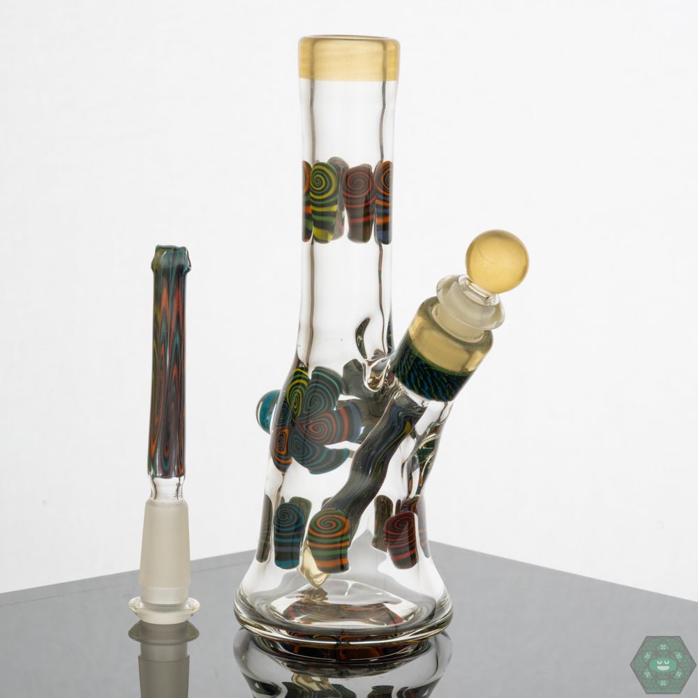 Chunk Glass Mini Tube (Serum) – Durable and high-performance dab rig, meticulously crafted for smooth hits and long-lasting use.