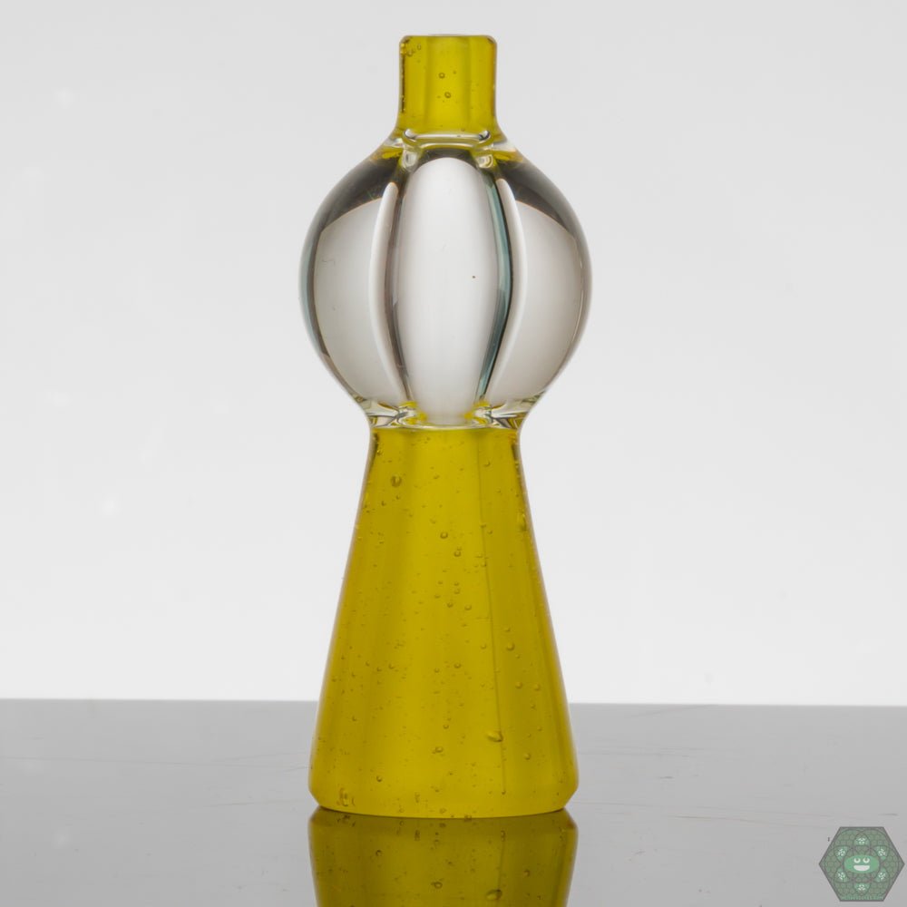 Colored Glass Bubble Caps: Express your style with these colored glass bubble caps from Gemini Glass.