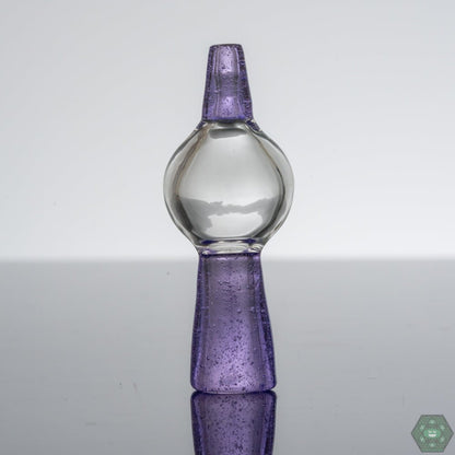 Colorful Glass Bubble Caps: These Kayo Glass bubble caps are available in a variety of vibrant colors, including Pomegranate, Purple Lollipop, Syzygy, and Sunset Slyme.