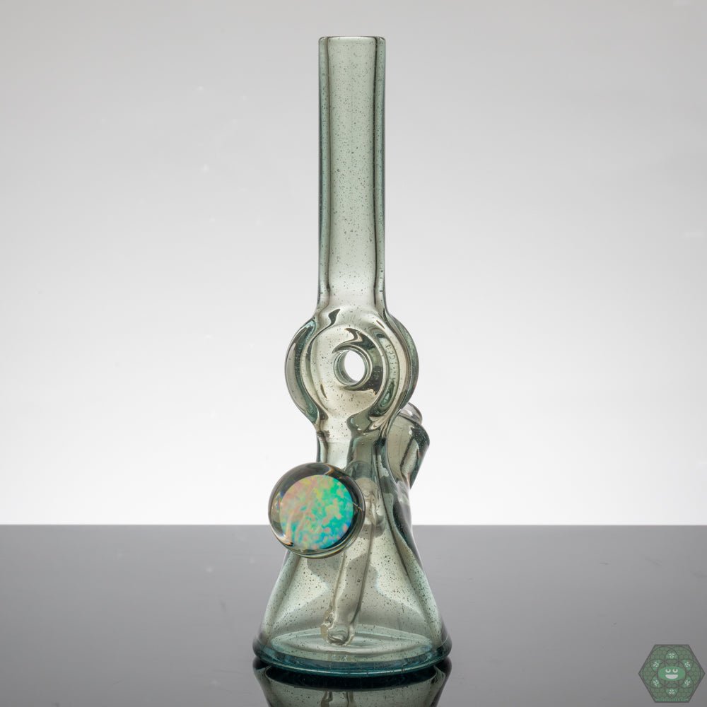 Colorful Glass Smoking Rig: This Gemini Glass rig is vibrant and colorful, adding a fun and stylish element to your smoking experience.