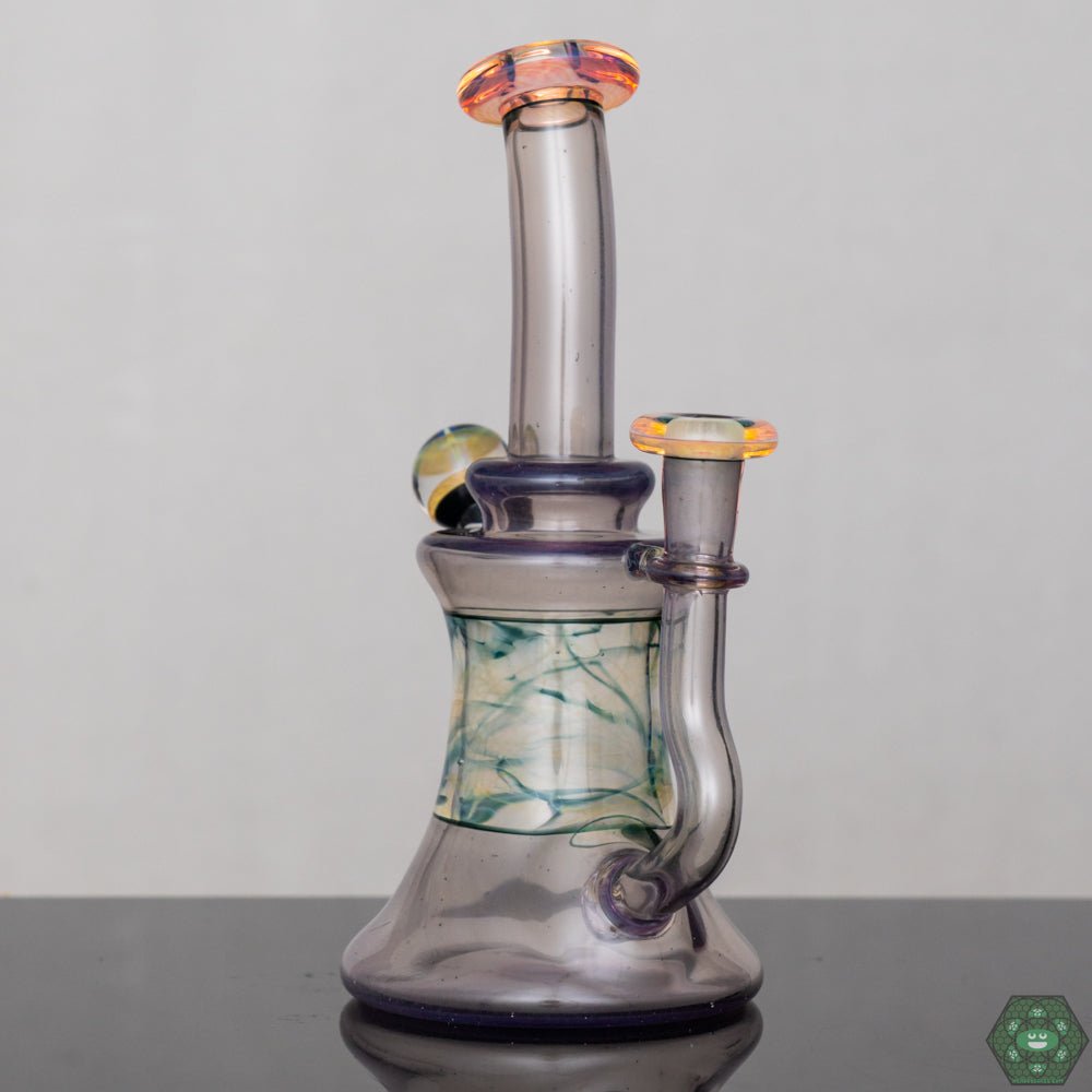 Compact Brick Glass Siriusly Mini Tube, offering a smooth smoking experience with clear aesthetics.