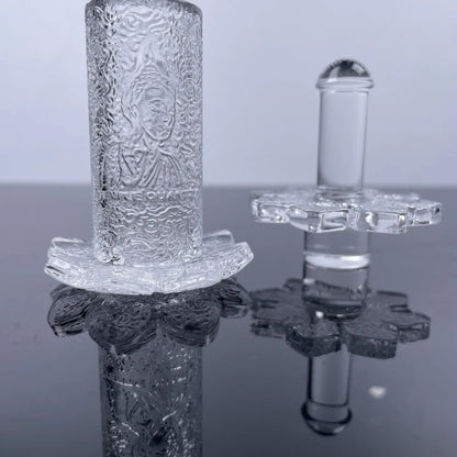 Comprehensive Dab Tool Kit: The Temple Quartz Lotus Kits provide everything you need for a premium dabbing experience, combining high-quality tools with convenient ease of use.