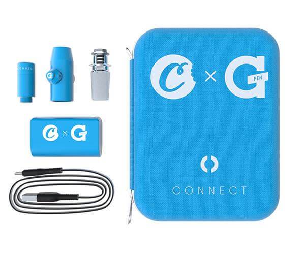 Cookies x G Pen Connect Vaporizer, a portable e-rig designed for concentrates, delivering powerful vapor without the need for a torch. Compact and portable, it's perfect for on-the-go sessions and the design offers smooth, flavorful draws.